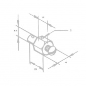 Seastar Tärning/Trådstopp 2mm Tråd Seastar Tärning/Trådstopp 2mm Tråd