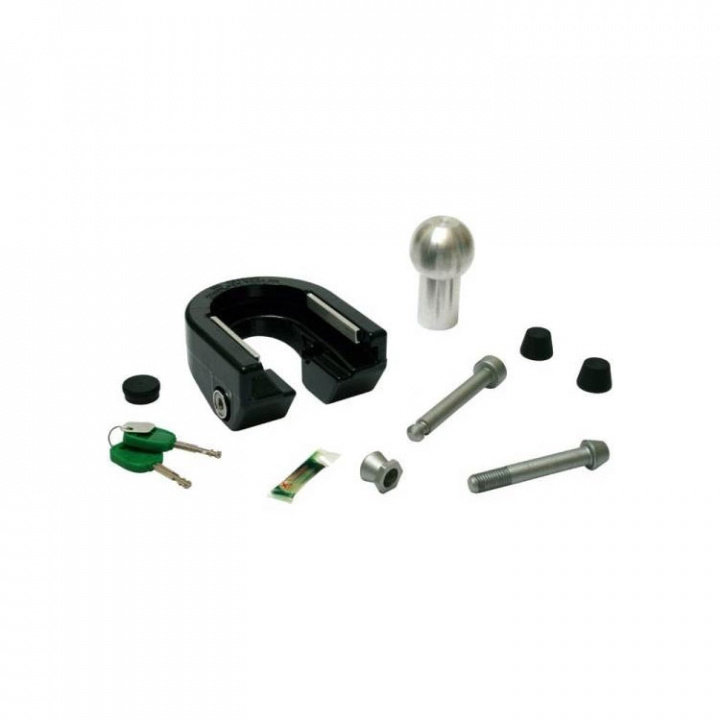 Trailerlås 1030 Grå 71 mm - 12 mm