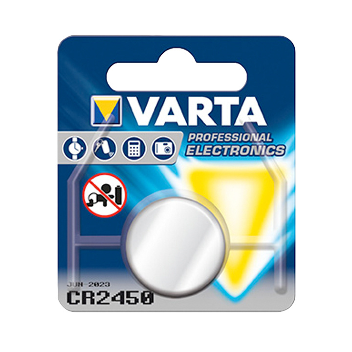 Batteri CR2450 3V Lithium