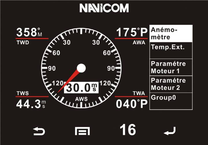 Navicom RT-1050 VHF Touch